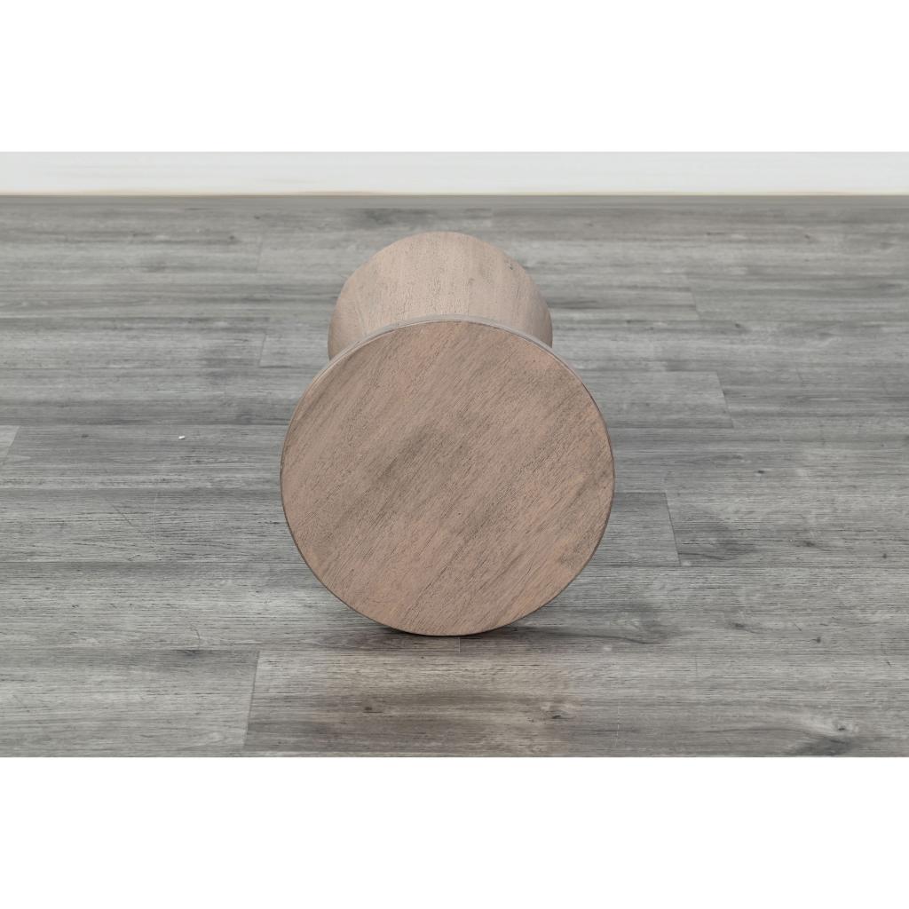 Sunny D Felicity Solid Wooden Pedestal Side Table
