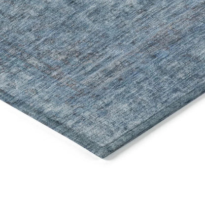 LOOMLAN Rugs Felissae Blue Washable Indoor-Outdoor Rug