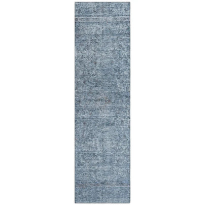 LOOMLAN Rugs Felissae Blue Washable Indoor-Outdoor Rug