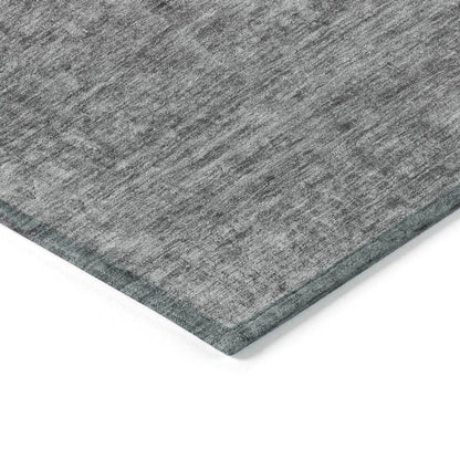 LOOMLAN Rugs Felissae Gray Washable Indoor-Outdoor Rug