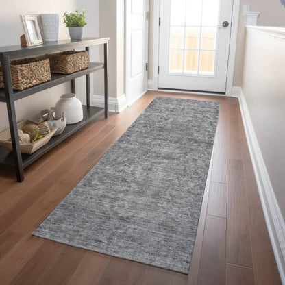 LOOMLAN Rugs Felissae Gray Washable Indoor-Outdoor Rug