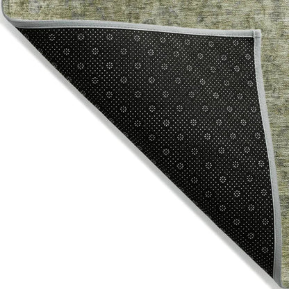 LOOMLAN Rugs Felissae Green Washable Indoor-Outdoor Rug