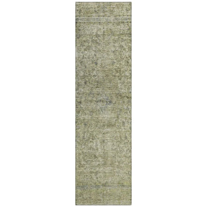 LOOMLAN Rugs Felissae Green Washable Indoor-Outdoor Rug
