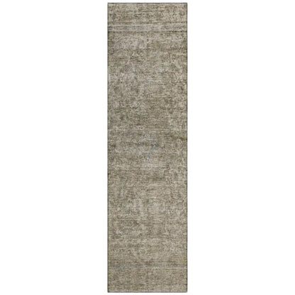 LOOMLAN Rugs Felissae Pewter Washable Indoor-Outdoor Rug