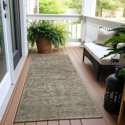 LOOMLAN Rugs Felissae Pewter Washable Indoor-Outdoor Rug