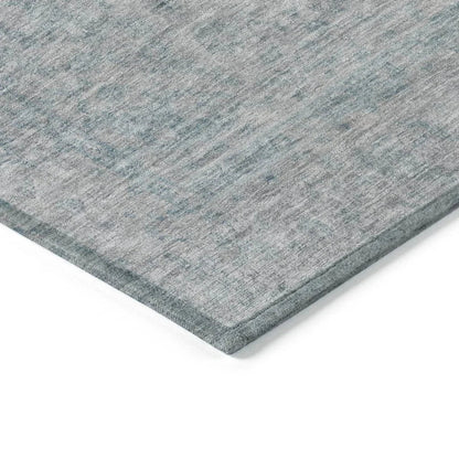 LOOMLAN Rugs Felissae Silver Washable Indoor-Outdoor Rug