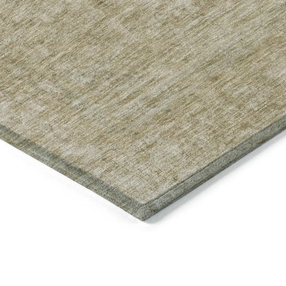 LOOMLAN Rugs Felissae Tan Washable Indoor-Outdoor Rug