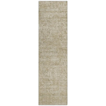 LOOMLAN Rugs Felissae Tan Washable Indoor-Outdoor Rug