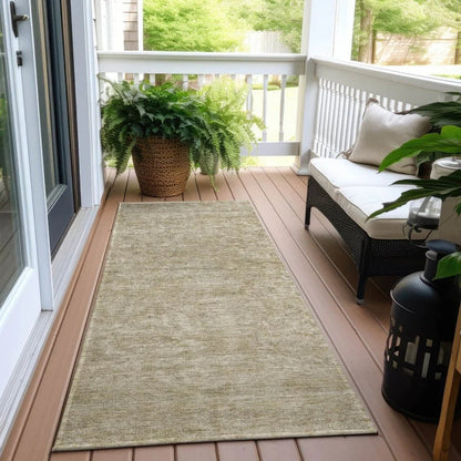 LOOMLAN Rugs Felissae Tan Washable Indoor-Outdoor Rug