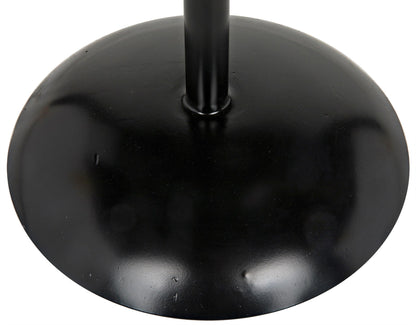 Felix Black Steel Round Side Table-Side Tables-Noir-Sideboards and Things