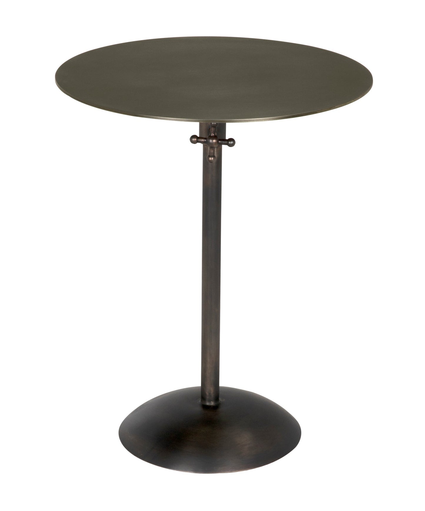 Felix Side Table, Gun Metal Finish-Side Tables-Noir-Sideboards and Things