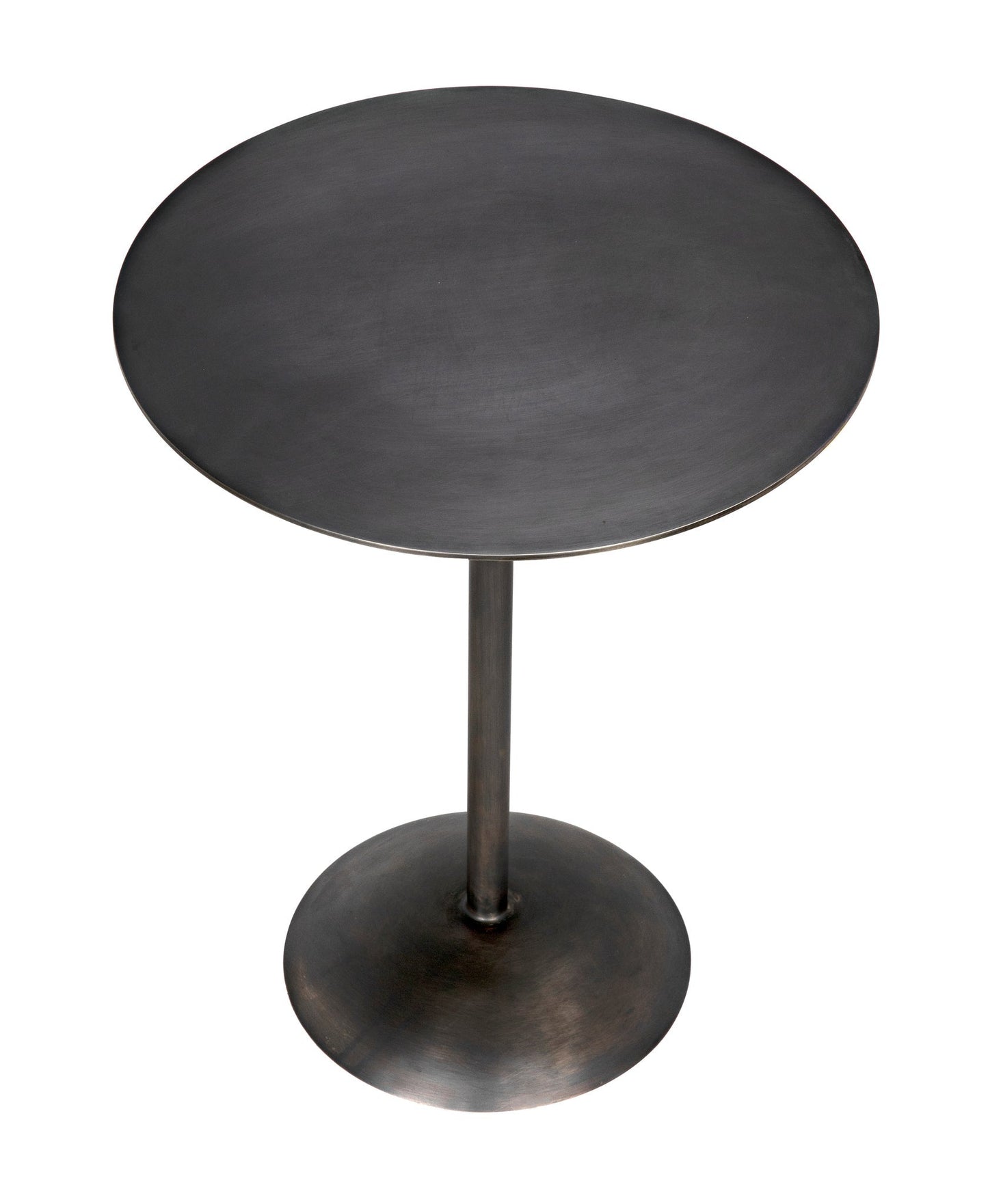 Felix Side Table, Gun Metal Finish-Side Tables-Noir-Sideboards and Things