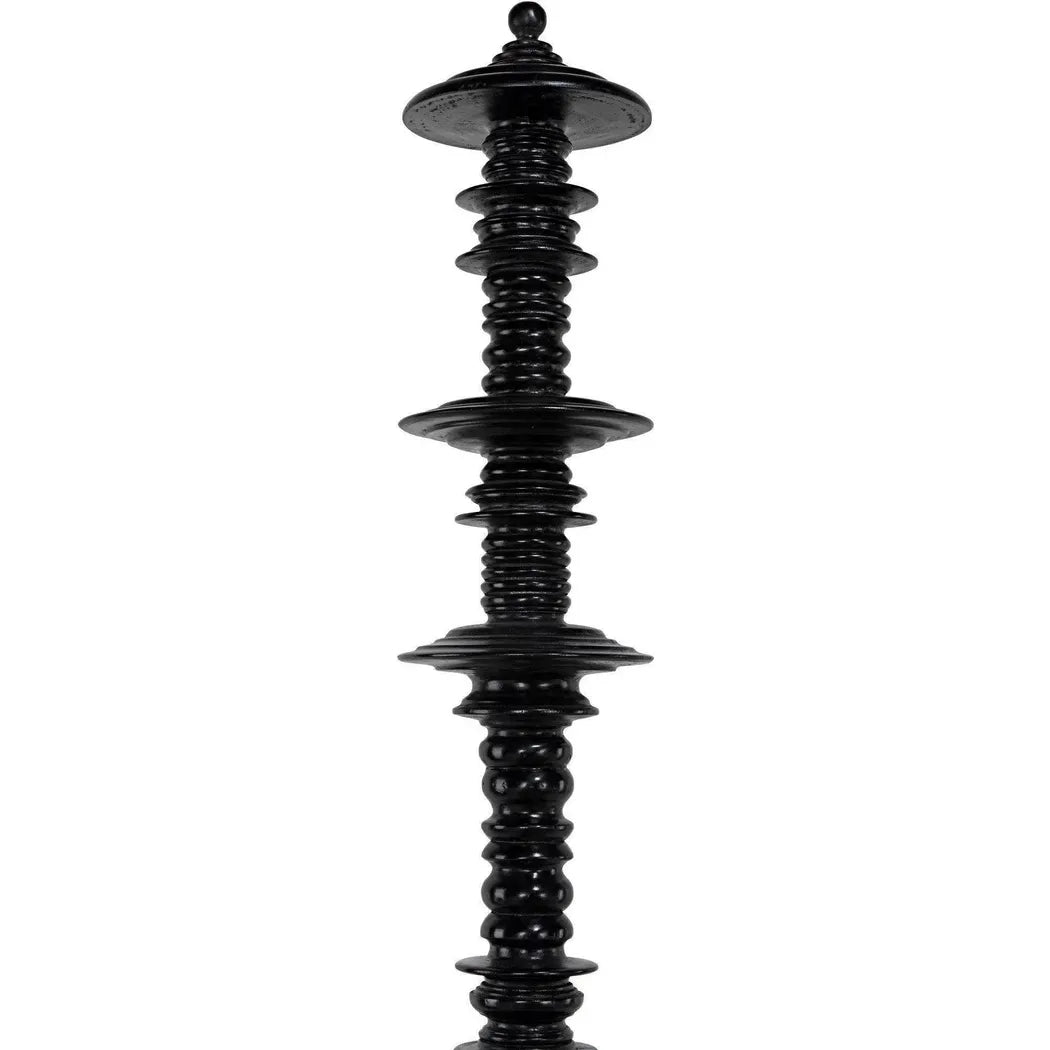 Ferret Black Wooden Bed Frame