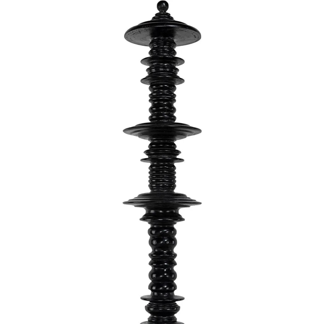 Ferret Black Wooden Bed Frame