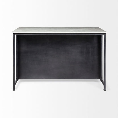 Mercana Fieri Four Drawers White Counter Table