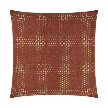 Fifer Pillow - Crimson-Throw Pillows-D.V. KAP-LOOMLAN