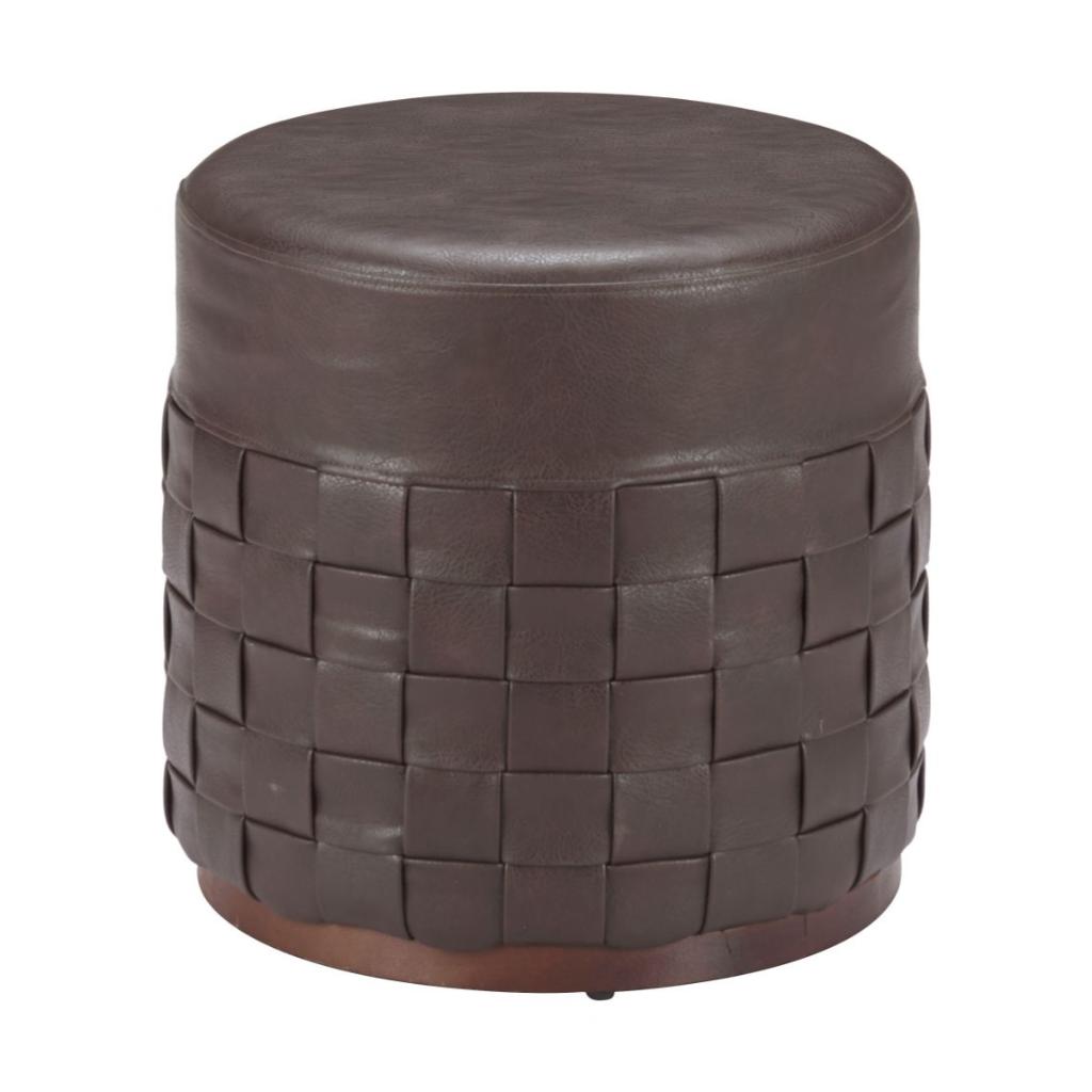 Zuo Modern Filo Faux Leather Ottoman