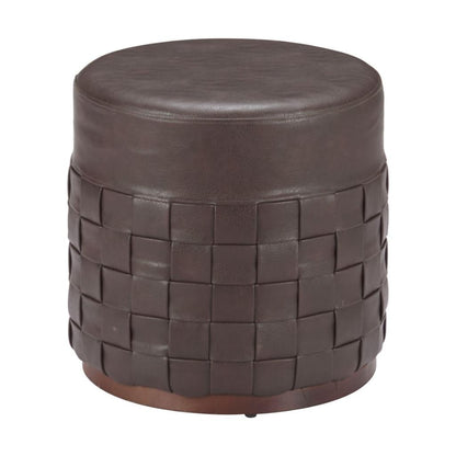 Zuo Modern Filo Faux Leather Ottoman
