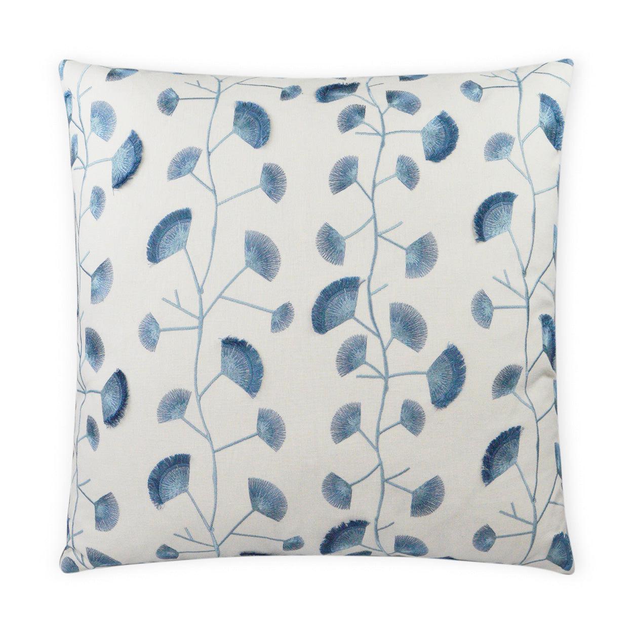 Finchley Pillow - Blue-Throw Pillows-D.V. KAP-LOOMLAN