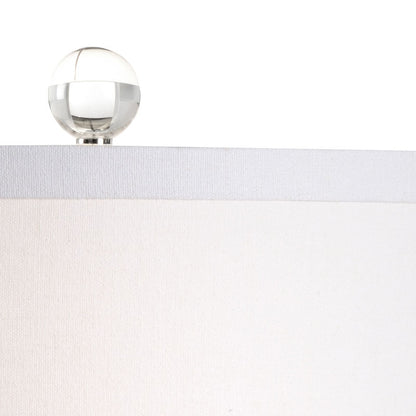 Wildwood Fish Tail White Glaze Ceramic Table Lamp