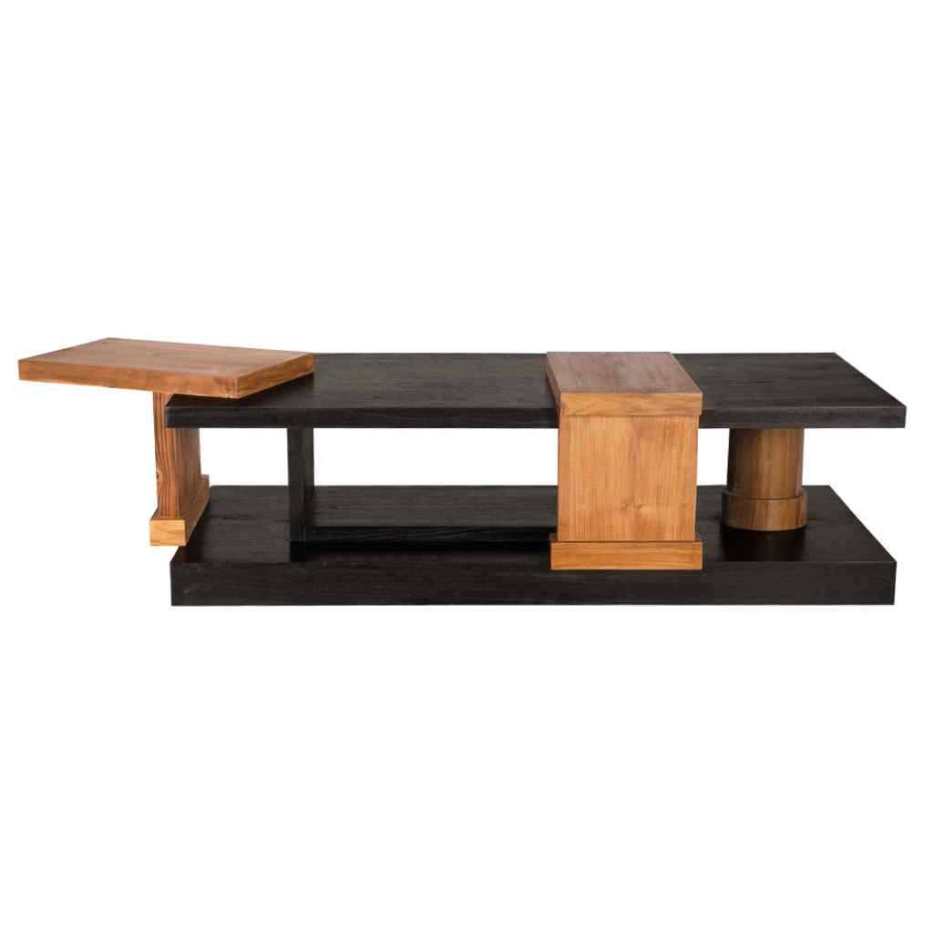 Fleming Wood Black Coffee Table