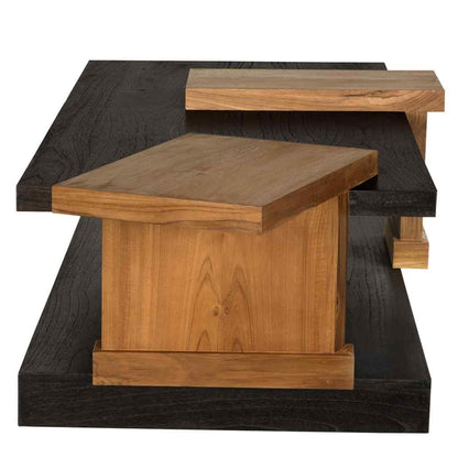 Fleming Wood Black Coffee Table