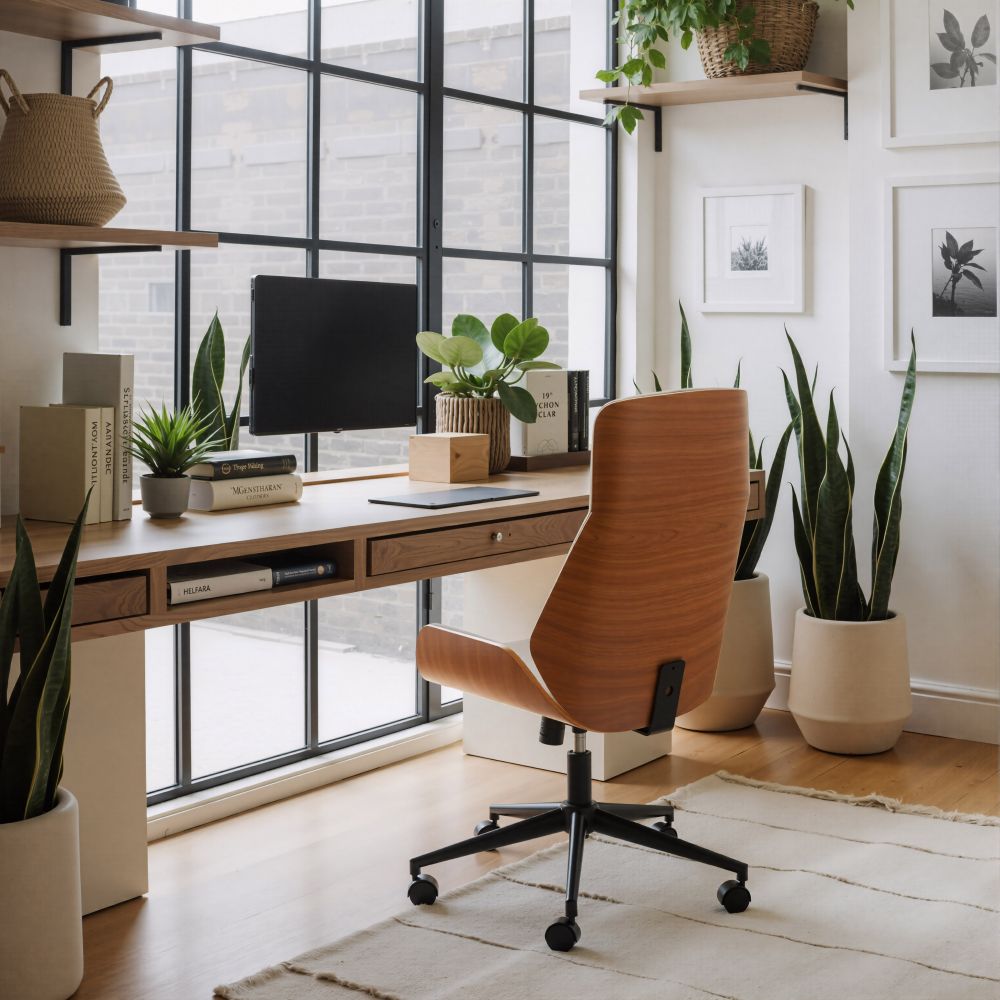 Zuo Modern Flex Faux Leather High Back Office Chair