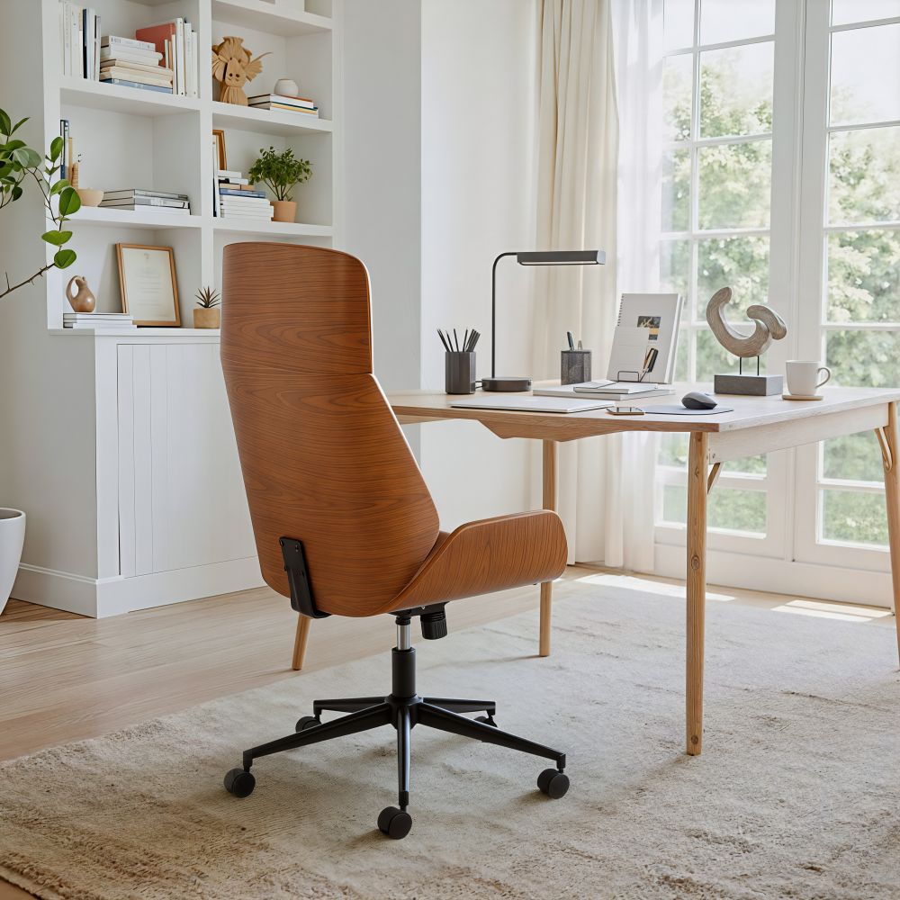 Zuo Modern Flex Faux Leather High Back Office Chair