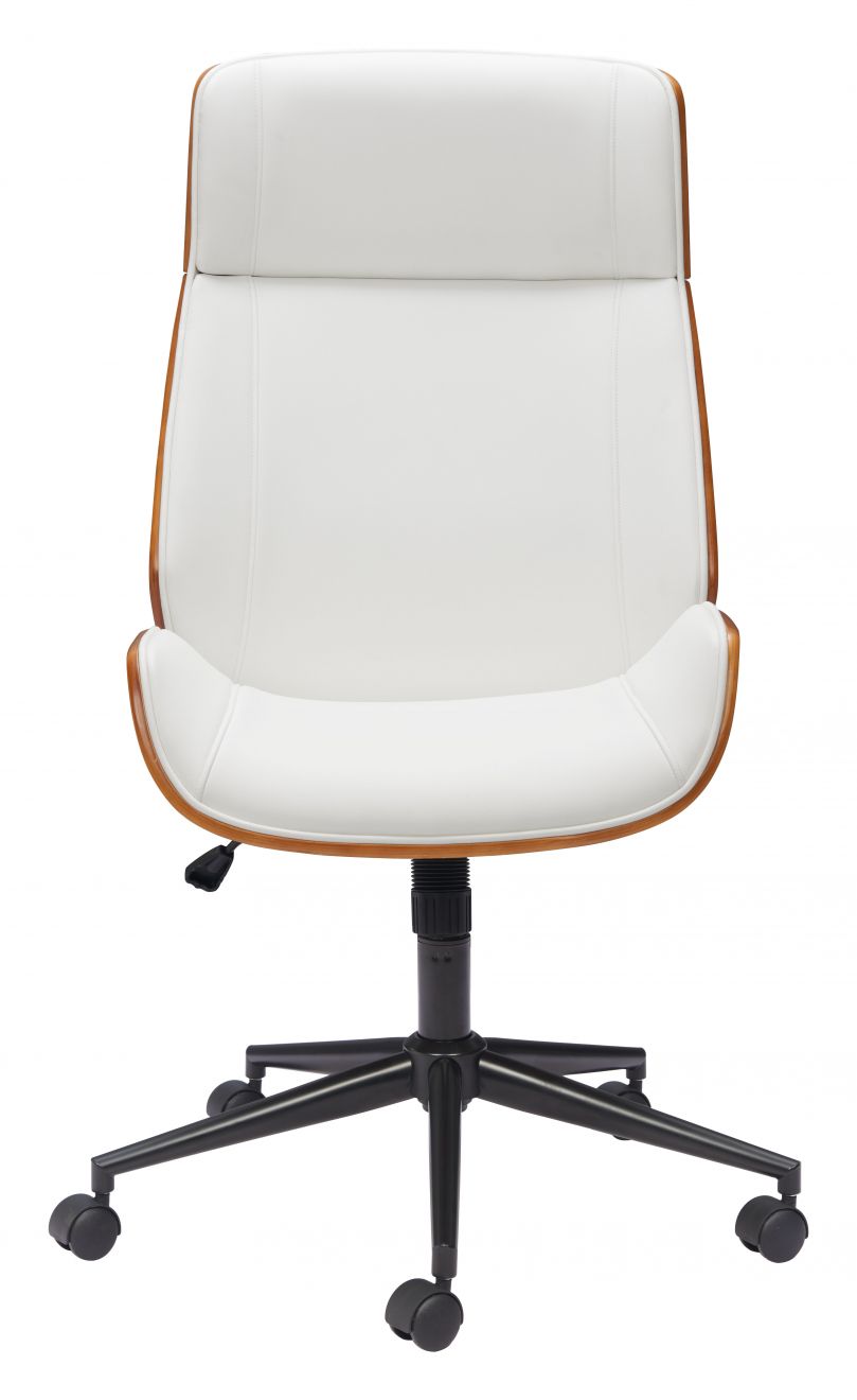 Zuo Modern Flex Faux Leather High Back Office Chair