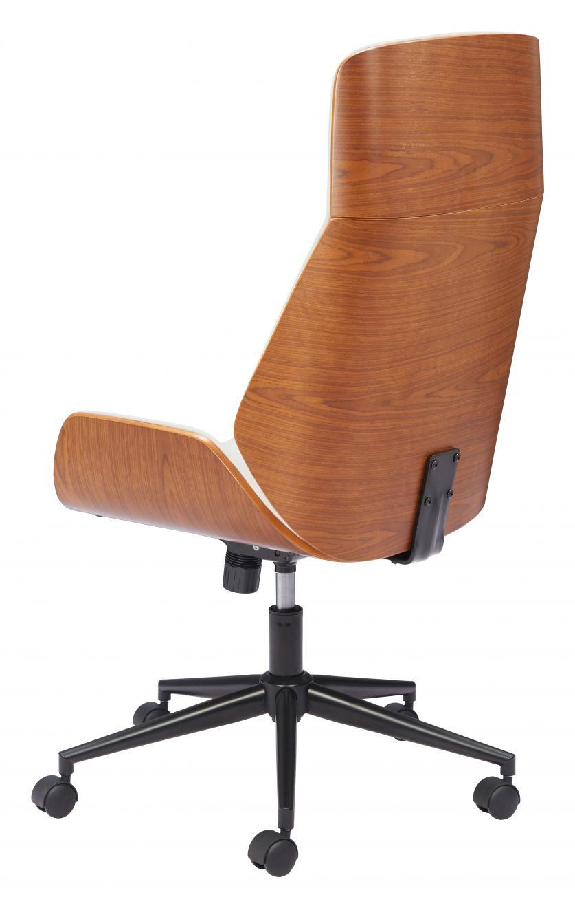 Zuo Modern Flex Faux Leather High Back Office Chair
