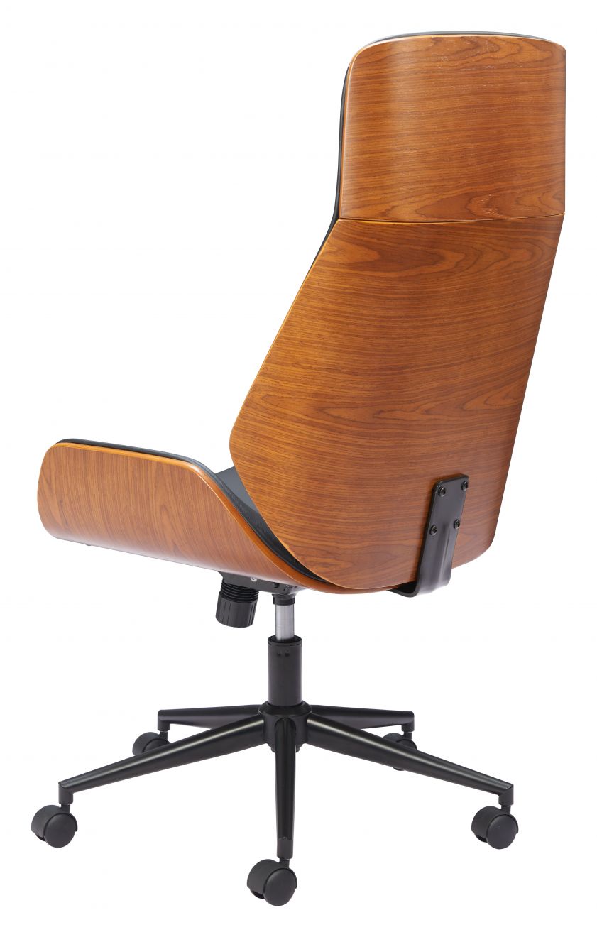 Zuo Modern Flex Faux Leather High Back Office Chair