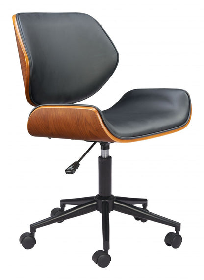 Zuo Modern Flex Faux Leather Low Back Office Chair