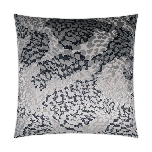 Flirty Pillow - Pewter-Throw Pillows-D.V. KAP-LOOMLAN