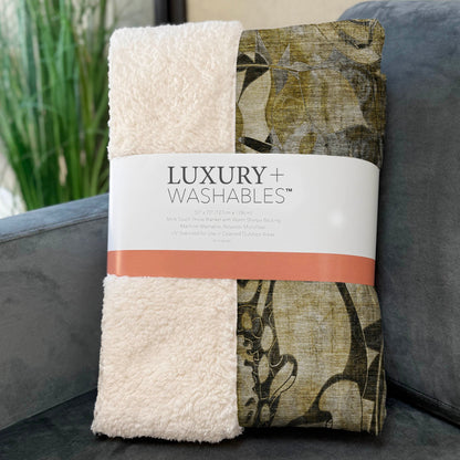 Addison Rugs Floral Brown Washable Indoor-Outdoor Rug