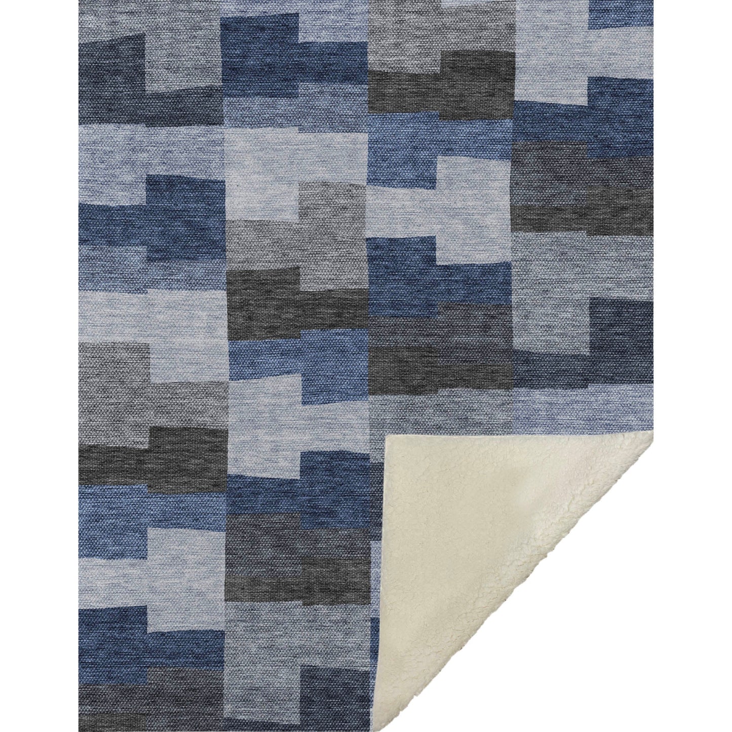 Addison Rugs Flowing Harmony Blue Washable Indoor-Outdoor Rug