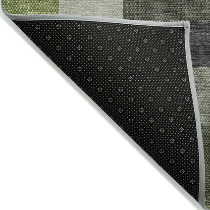Addison Rugs Flowing Harmony Green Washable Indoor-Outdoor Rug