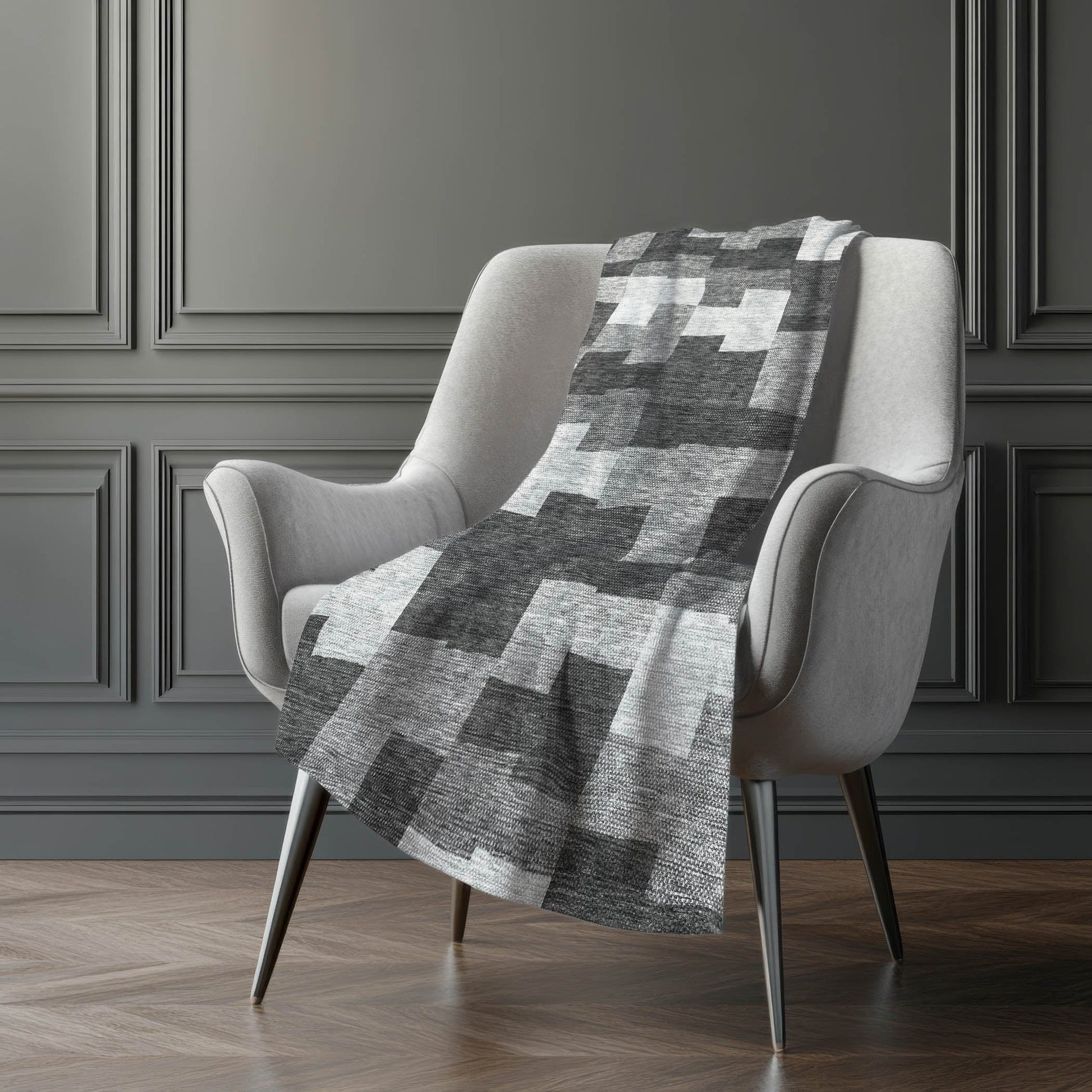 Addison Rugs Flowing Harmony Grey Washable Indoor-Outdoor Rug