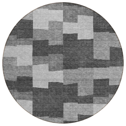 Addison Rugs Flowing Harmony Grey Washable Indoor-Outdoor Rug