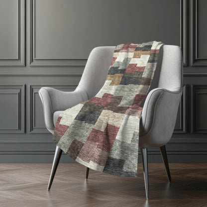 Addison Rugs Flowing Harmony Paprika Washable Indoor-Outdoor Rug