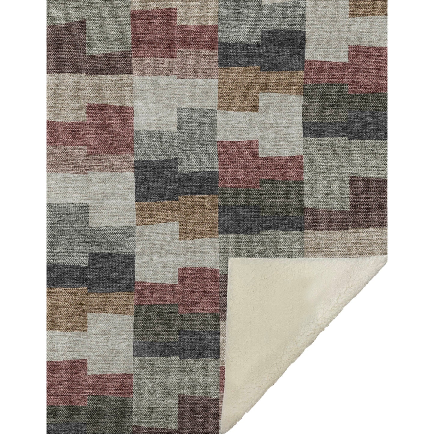 Addison Rugs Flowing Harmony Paprika Washable Indoor-Outdoor Rug