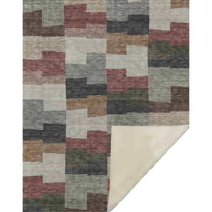 Addison Rugs Flowing Harmony Paprika Washable Indoor-Outdoor Rug
