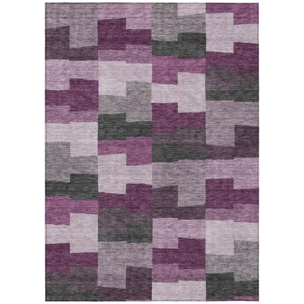 Addison Rugs Flowing Harmony Red Washable Indoor-Outdoor Rug