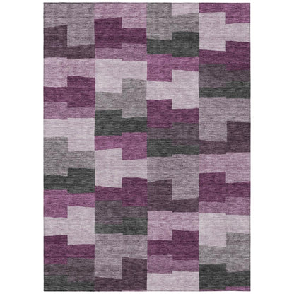Addison Rugs Flowing Harmony Red Washable Indoor-Outdoor Rug