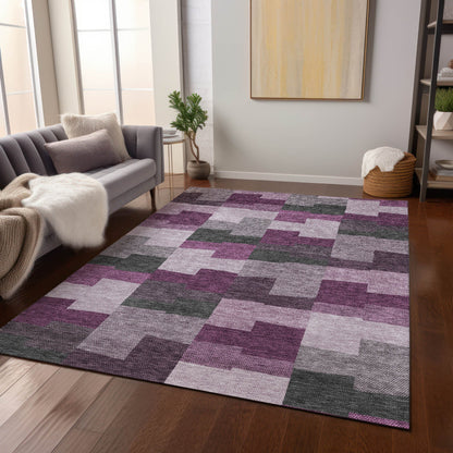 Addison Rugs Flowing Harmony Red Washable Indoor-Outdoor Rug