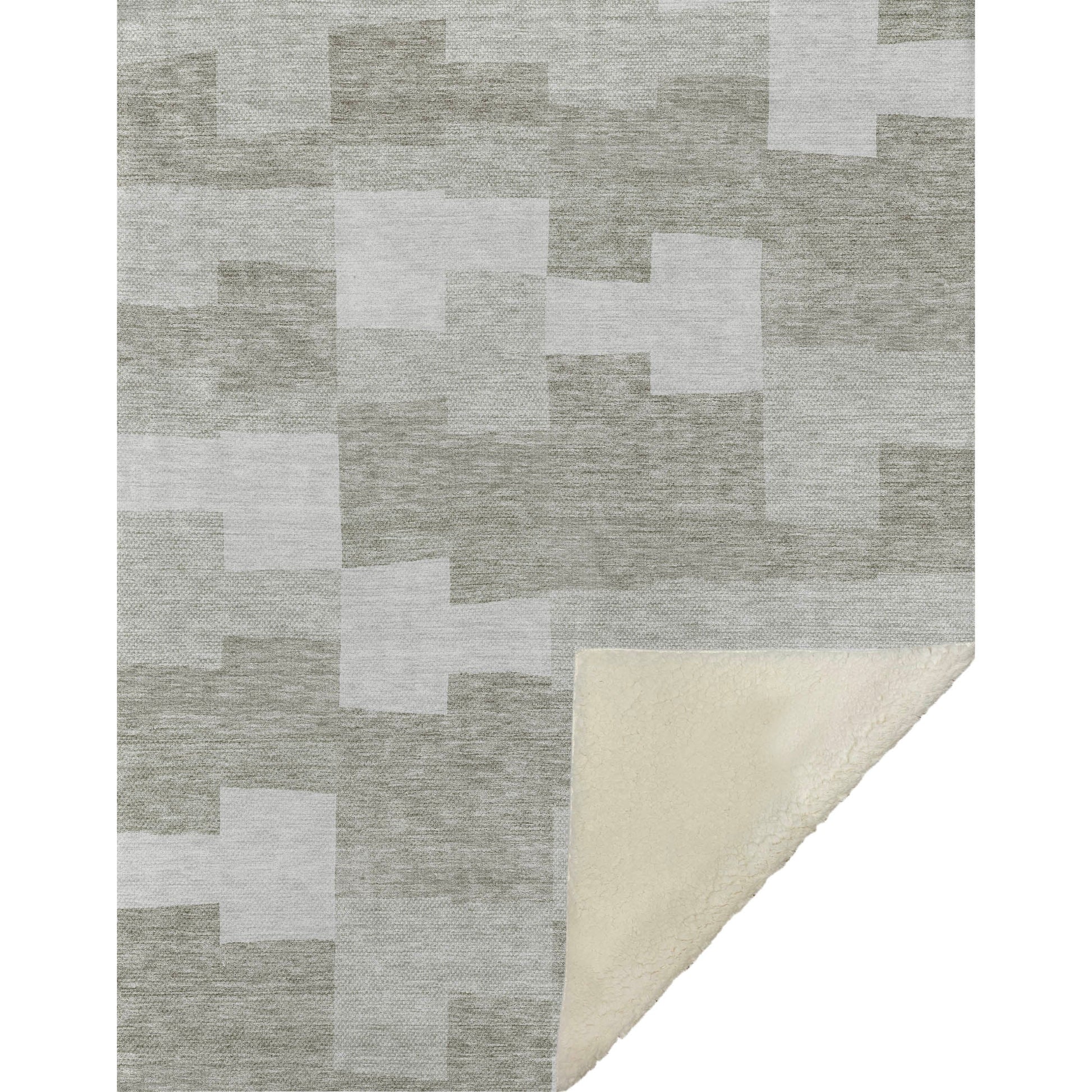 Addison Rugs Flowing Harmony Taupe Washable Indoor-Outdoor Rug