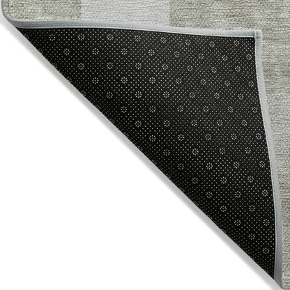 Addison Rugs Flowing Harmony Taupe Washable Indoor-Outdoor Rug