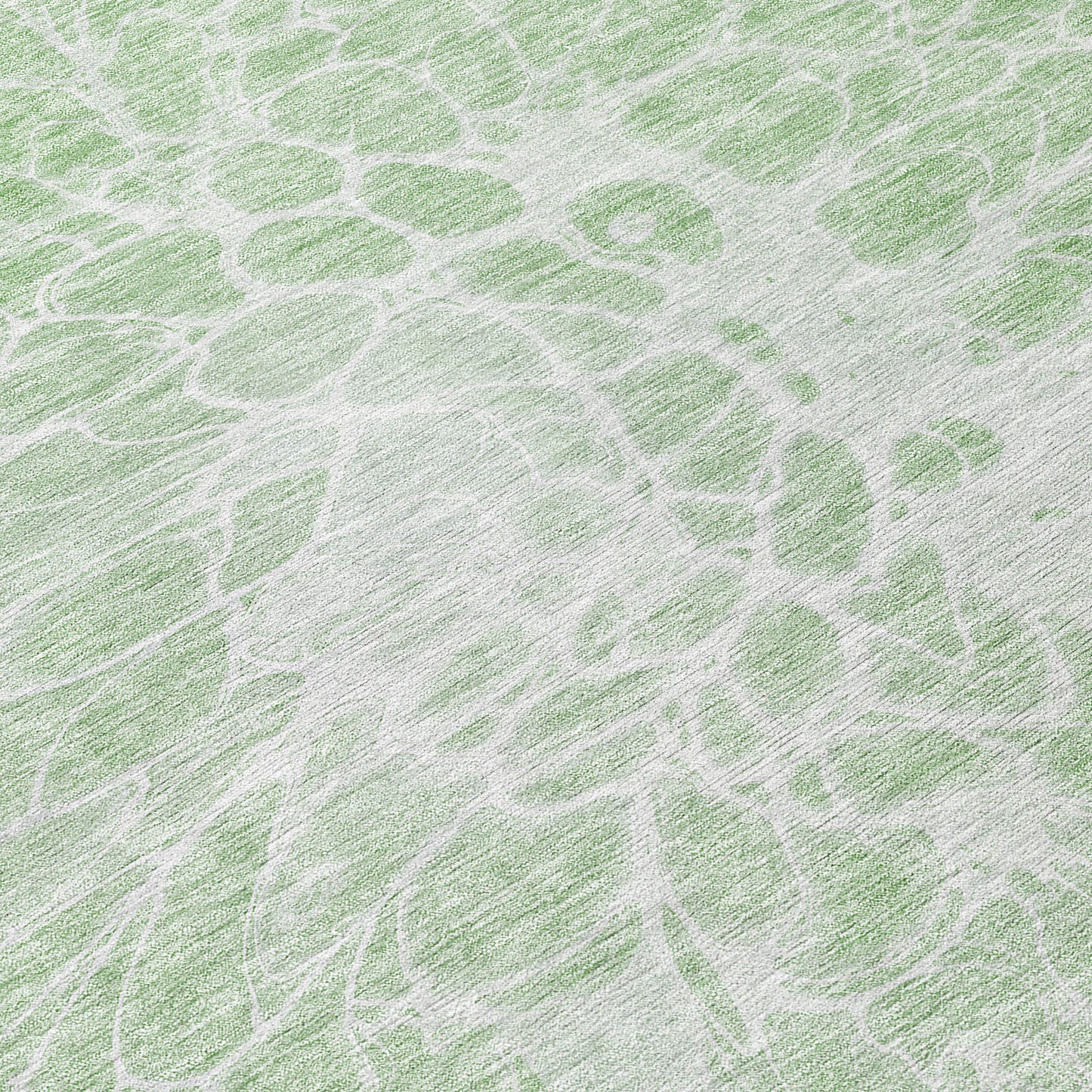 Addison Rugs Fluid Drift Green Washable Indoor-Outdoor Rug