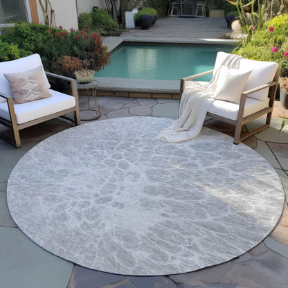Addison Rugs Fluid Drift Grey Washable Indoor-Outdoor Rug