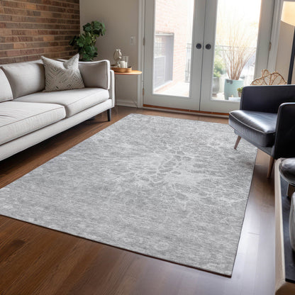 Addison Rugs Fluid Drift Grey Washable Indoor-Outdoor Rug