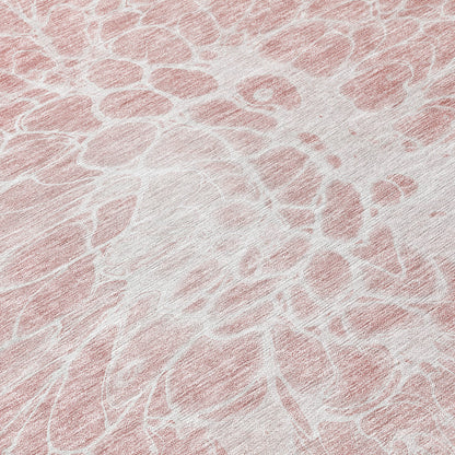 Addison Rugs Fluid Drift Pink Washable Indoor-Outdoor Rug